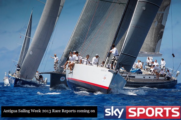 Antigua Sailing Week 2013 airs on Sky Sports