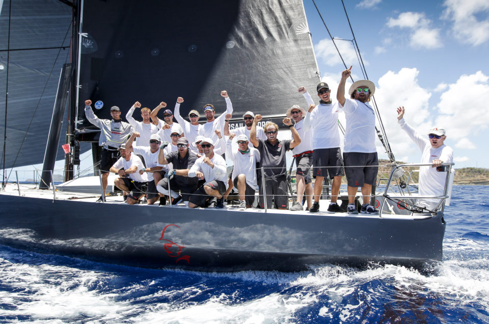 Warrior Strikes in Peters & May Round Antigua Race