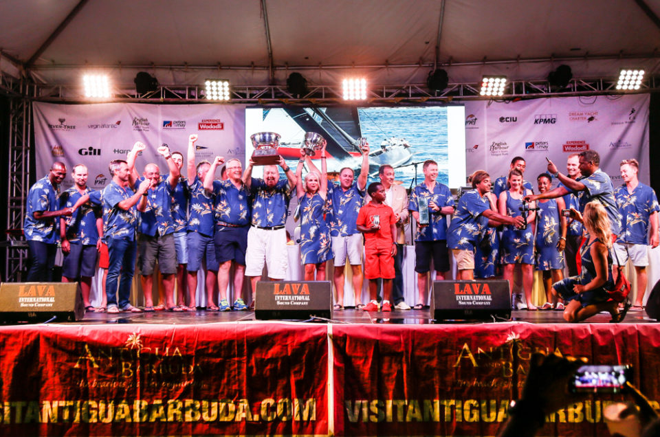 Antigua Sailing Week 2018. Final Prize Giving Ceremony.