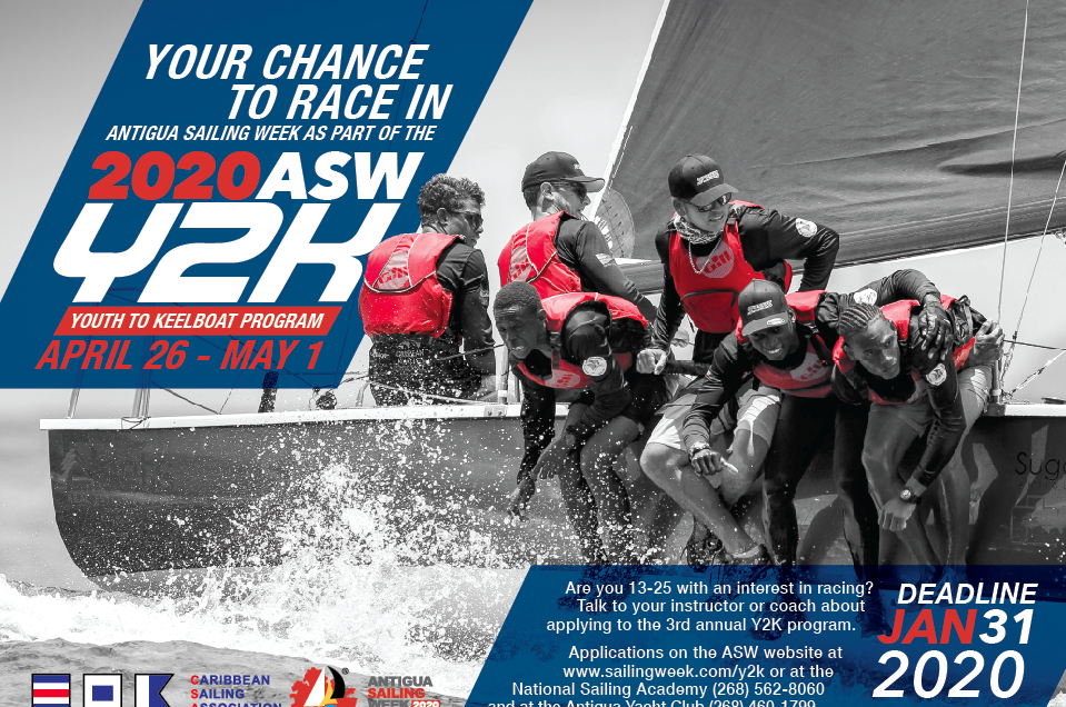 40 youth sailors sign up for ASW Y2K 2020