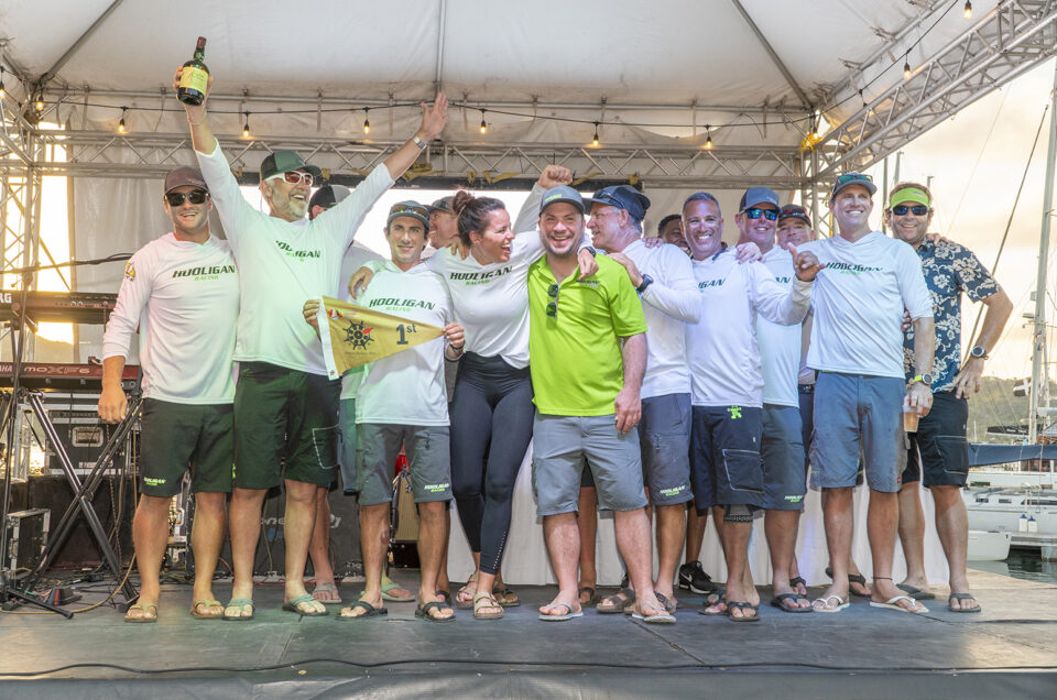 2023 English Harbour Rum Race Day 1 Prize Giving