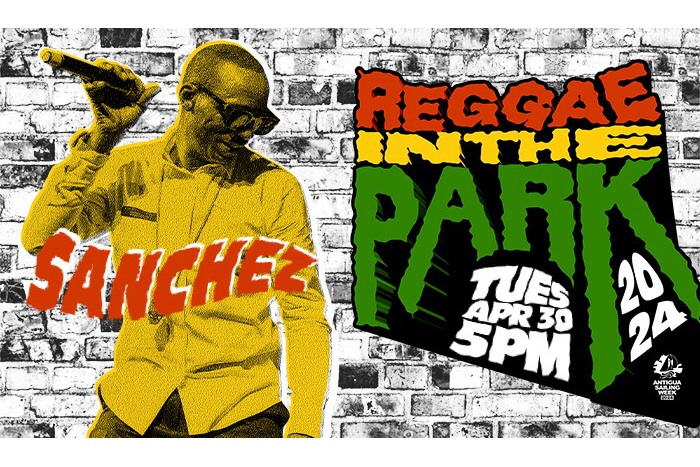 Sanchez to Rock Reggae in the Park at Dow's Hill 