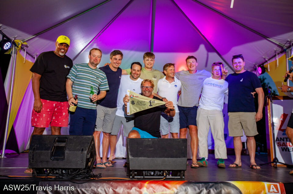 2025 English Harbour Rum Race Day 1 Prize Giving