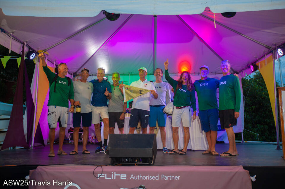 2025 Falmouth Ocean Club Y2K Race Day 4 Prize Giving