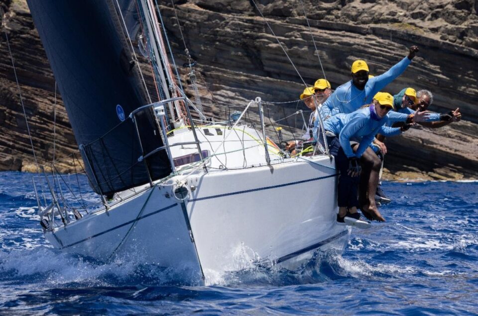Antigua Sailing Week Heads to Green Island for Barefoot on the Beach Rendezvous - Day One
