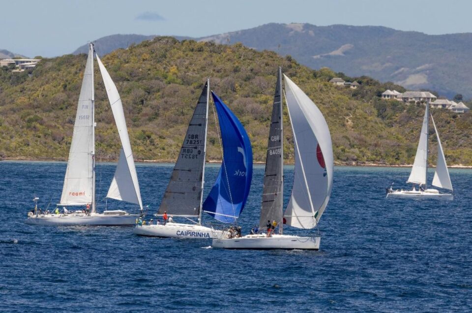 North Swell and Atlantic Breezes Define Friday of Antigua Sailing Week